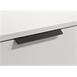 Pemberly Row Modern 2-Drawer Nightstand Bedside Table in White