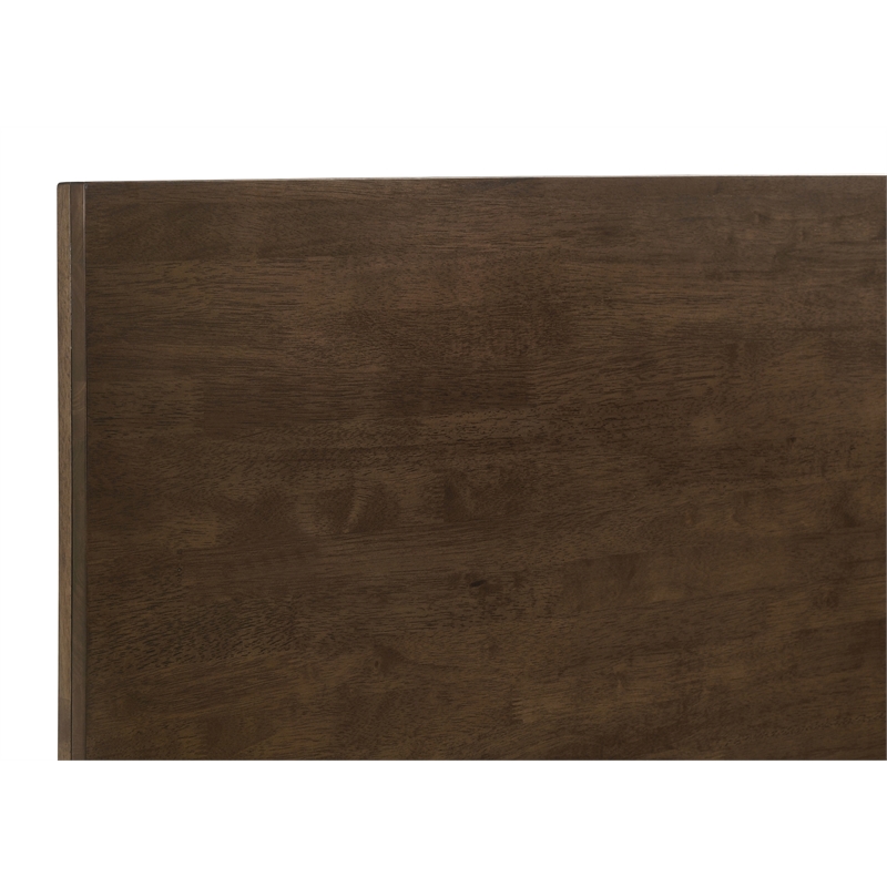 Pemberly Row 4-Piece Eastern King Platform Bedroom Set in Warm Brown