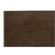 Pemberly Row 4-Piece Eastern King Platform Bedroom Set in Warm Brown