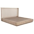 Pemberly Row 4-Piece California King Coastal Bedroom Set in Beige Oak