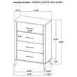 Pemberly Row 5-Piece Eastern King Mid-Century Bedroom Set in Natural Pine