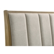 Pemberly Row 4-Piece Queen Upholstered Bedroom Set in Natural Pine