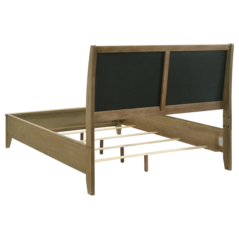Pemberly Row 5-Piece California King Bedroom Set in Natural Pine