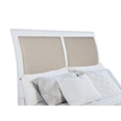 Pemberly Row 4-Piece Queen Coastal Platform Bedroom Set in White