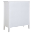 Pemberly Row 5-Piece Queen Coastal Platform Bedroom Set in White