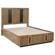 Pemberly Row 5-Piece Eastern King Storage Bedroom Set in Ash Brown