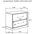 Pemberly Row 4-Piece California King Bookcase Bedroom Set in Grey Oak