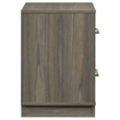 Pemberly Row Modern 2-Drawer Nightstand Bedside Table in Grey Oak