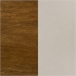 Pemberly Row 4-Piece Eastern King Wood Set in Warm Brown and Cream