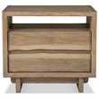 Pemberly Row 4-Piece Wood California King Bedroom Set in Weathered Oak