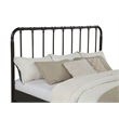 Pemberly Row All Wood Water Pipe Open Frame Eastern King Bed in Dark Bronze