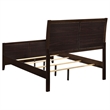 Pemberly Row Wood California King Panel Bed in Cappuccino Finish