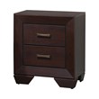 Pemberly Row 5-Piece Eastern King Bedroom Set in Dark Cocoa Finish