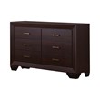 Pemberly Row 5-Piece Eastern King Bedroom Set in Dark Cocoa Finish