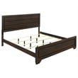 Pemberly Row Wood Eastern King Panel Bed in Dark Cocoa Finish