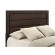 Pemberly Row Wood Eastern King Panel Bed in Dark Cocoa Finish