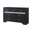 Pemberly Row 4-Piece California King Bedroom Set in Black Finish