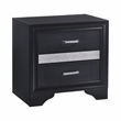 Pemberly Row 4-Piece Twin Storage Bedroom Set in Black Finish