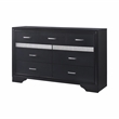 Pemberly Row 4-Piece Twin Storage Bedroom Set in Black Finish
