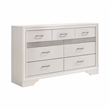 Pemberly Row 5-Piece California King Bedroom Set in White Finish