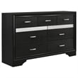 Pemberly Row 4-Piece Full Upholstered Bedroom Set in Black Finish