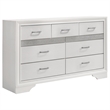 Pemberly Row 4-Piece Twin Upholstered Bedroom Set in White Finish