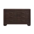 Pemberly Row 4-Piece California King Leatherette Bedroom Set in Cocoa