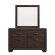 Pemberly Row 4-Piece California King Leatherette Bedroom Set in Cocoa