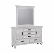 Pemberly Row 5-Piece Eastern King Bedroom Set in Distressed White