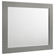 Pemberly Row 4-Piece Queen High Gloss Bedroom Set in Grey Finish