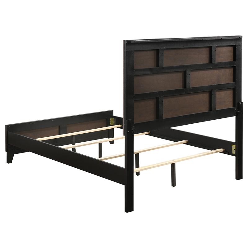 Pemberly Row 5-Piece 56-Inch Wood Queen Bedroom Set in Gray Oak