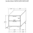 Pemberly Row 5-Piece California King Glam Bedroom Set in White