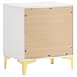 Pemberly Row 4-Piece Queen Glam Upholstered Bedroom Set in White