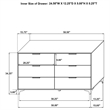Pemberly Row 4-Piece California King Glam Bedroom Set in White