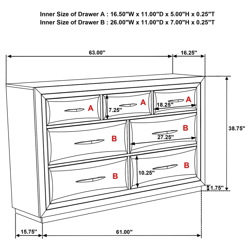 Pemberly Row 4-Piece Queen Panel Bedroom Set in Dark Oak and Gray