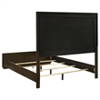Pemberly Row 4-Piece Queen Panel Bedroom Set in Dark Oak and Gray