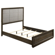 Pemberly Row 5-Piece Queen Panel Bedroom Set in Dark Oak and Gray