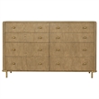 Pemberly Row 4-Piece California King Cane Bedroom Set in Sand Wash