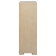 Pemberly Row Contemporary 5-Drawer Chest of Drawers in Light Elm
