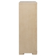 Pemberly Row Contemporary 5-Drawer Chest of Drawers in Light Elm