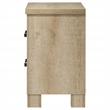 Pemberly Row 2-Drawer Nightstand Bedside Table in Weathered Oak