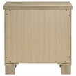 Pemberly Row 2-Drawer Nightstand Bedside Table in Weathered Oak