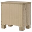 Pemberly Row 2-Drawer Nightstand Bedside Table in Weathered Oak