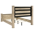 Pemberly Row 4-Piece Eastern King Bedroom Set in Weathered Oak