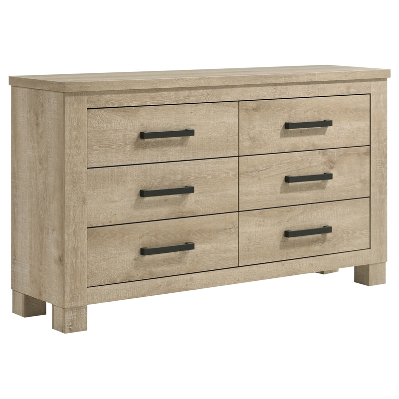 Pemberly Row 5-Piece California King Bedroom Set in Weathered Oak