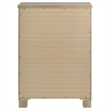 Pemberly Row 5-Drawer Chest of Drawers in Weathered Oak Finish