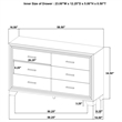 Pemberly Row 4-Piece California King Bedroom Set in Brown Oak