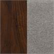Pemberly Row 5-Piece Eastern King Bedroom Set in Walnut Finish
