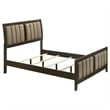Pemberly Row 5-Piece Full Upholstered Bedroom Set in Dark Cocoa