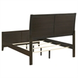 Pemberly Row 5-Piece Full Upholstered Bedroom Set in Dark Cocoa